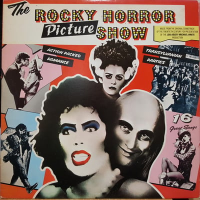"The Rocky Horror Picture Show" Original Cast - The Rocky Horror Picture Show (Ode Sounds & Visuals, SP-77031) • LP • G+/G+ • Reissue • Canada
