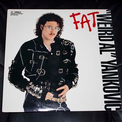 "Weird Al" Yankovic - Fat (Rock 'N' Roll Records, ZAS 01067) • 12" • NM/NM • Promo • US