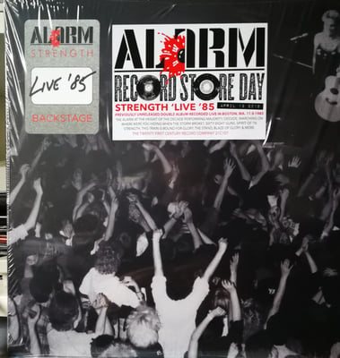 The Alarm - Strength Live '85 (The Twenty First Century Recording Company, 21C107LP) • 2xLP • NM/NM • Record Store Day • UK & Europe