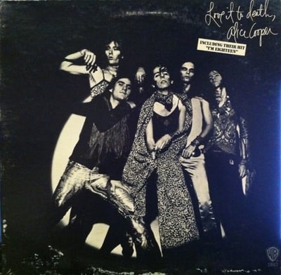 Alice Cooper - Love It To Death (Warner Bros. Records, WS 1883) • LP • Terre Haute, Uncensored,Gatefold • G/VG • Repress • US