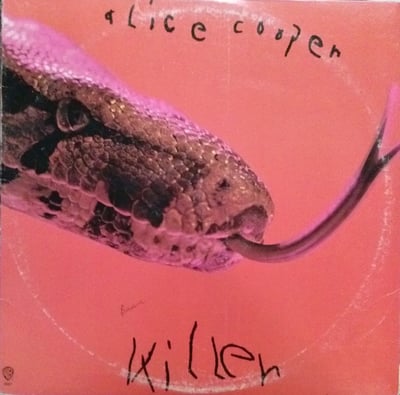 Alice Cooper - Killer (Warner Bros. Records, BS 2567) • LP • Terre Haute • G+/G+ • Reissue • US