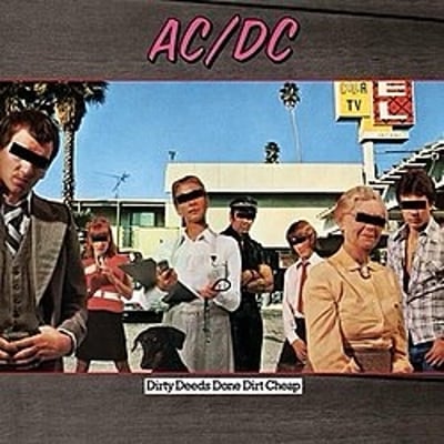 AC/DC - Dirty Deeds Done Dirt Cheap (Atlantic, SD 16033) • LP • Specialty Records Pressing • Reissue
