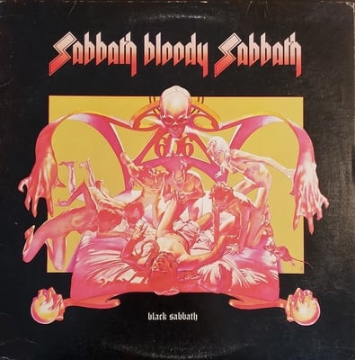 Black Sabbath - Sabbath Bloody Sabbath (Warner Bros. Records, BS 2695) • LP • Winchester Press • Reissue