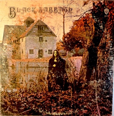 Black Sabbath - Black Sabbath (Warner Bros. Records, WS 1871) • LP • Terre Haute Pressing