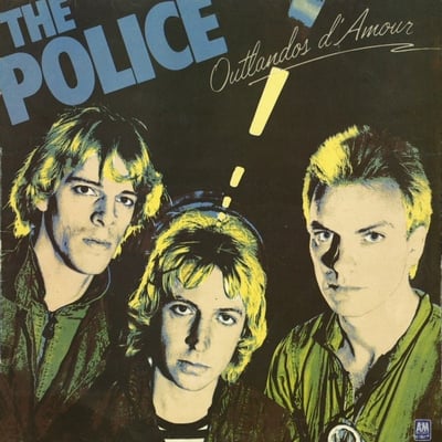 The Police - Outlandos D'Amour (A&M Records, SP-4753) • LP • Red Logo, Pitman Pressing