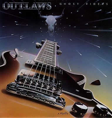 Outlaws - Ghost Riders (Arista, AL 9542) • LP • Terre Haute Press