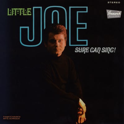 Joe Pesci - Little Joe Sure Can Sing! (Brunswick, RGM-1662) • LP • Clear w/ Orange Swirl • Record Store Day, Limited Edition, Numbered, Reissue