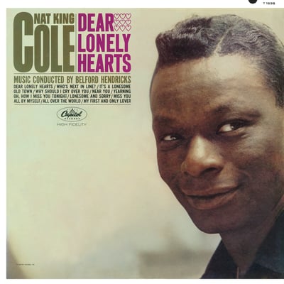 Nat King Cole - Dear Lonely Hearts / Who's Next In Line? (Capitol Records, 4870) • 7" • Scranton Pressing