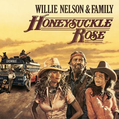 Willie Nelson & Family - Honeysuckle Rose (Music From The Original Soundtrack) (Columbia, S2 36752) • 2xLP