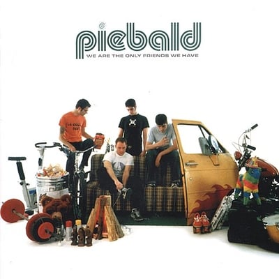 Piebald - We Are the Only Friends We Have (Iodine Recordings, IOD-67) • LP • Green, Orange & White Pie Slice • Limited Edition
