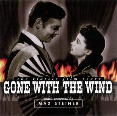 Max Steiner - Gone With The Wind (Original Soundtrack Album) (MGM Records, S1E-10 ST) • LP • Black Labels, Gatefold