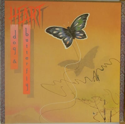 Heart - Dog & Butterfly (Portrait, FR 35555) • LP • Santa Maria Pressing, Gatefold