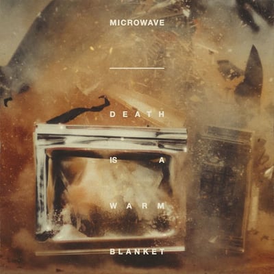 Microwave - Death Is A Warm Blanket (Pure Noise Records, PNE252) • LP • Clear w/ Heavy Orange Splatter • Limited Edition