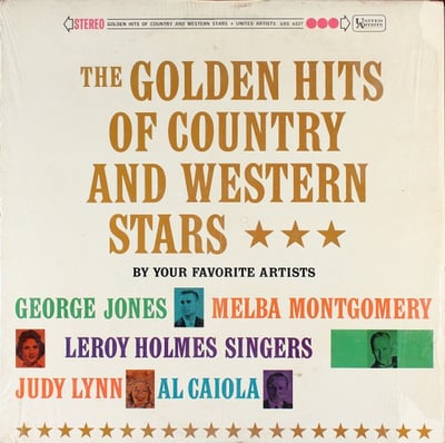 Various - The Golden Country & Western Hits (RCA, CPM-0500) • LP