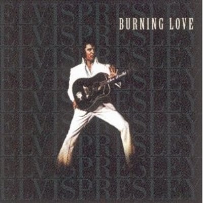 Elvis Presley - Burning Love (RCA, GB-10156) • 7" • Indianapolis Pressing • Reissue
