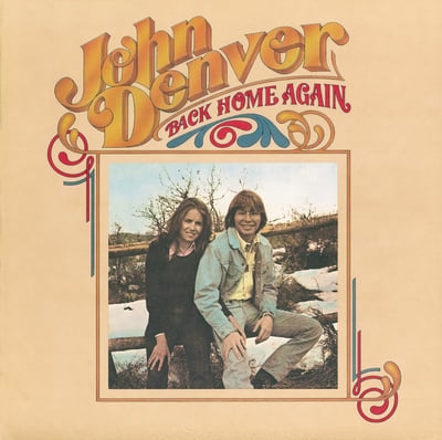 John Denver - Back Home Again (RCA Victor, CPL1-0548) • LP • Hollywood Pressing
