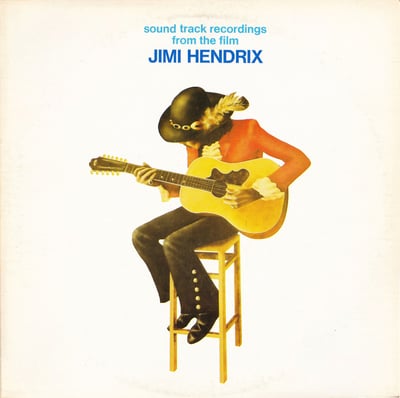 Jimi Hendrix - Sound Track Recordings From The Film "Jimi Hendrix" (Reprise Records, 2RS 6481) • 2xLP • Los Angeles