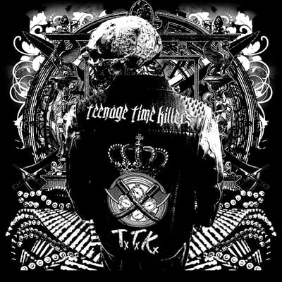 Teenage Time Killers - Greatest Hits Vol. 1 (Rise Records, Rise 267-1) • 2xLP + CD • Doublemint Green • Limited Edition