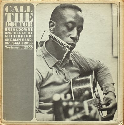 Doctor Ross - One Man Band (Takoma, TAK 7087) • LP
