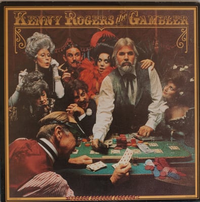 Kenny Rogers - The Gambler (United Artists Records, UA-LA934-H) • LP