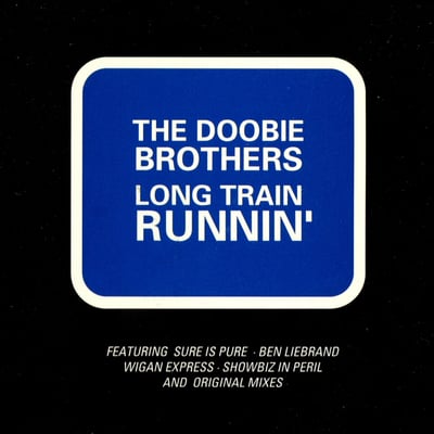 The Doobie Brothers - Long Train Runnin' / Listen To The Music (Warner Bros. Records, GWB 0304) • 7" • Reissue