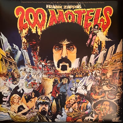 Frank Zappa - 200 Motels (Zappa Records, ZR3846-1R) • 2xLP • Red, Gatefold, 180 gr. • NM/NM • Limited Edition, Reissue, Remastered