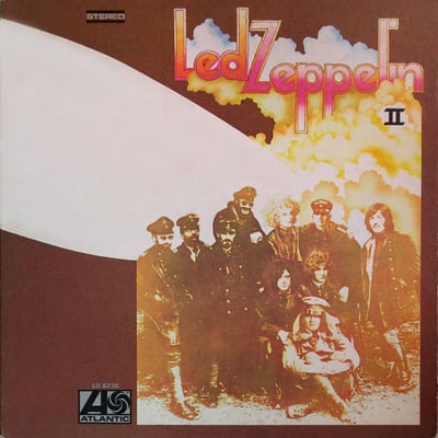 Led Zeppelin - Led Zeppelin II (Atlantic, SD 8236) • 1st press • VG+/NM • RL Preswell in shrink