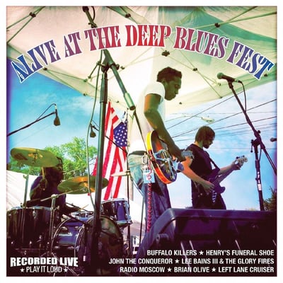 Various - Alive At The Deep Blues Fest (Alive Records, ALIVE 0137-1) • LP • Limited Edition