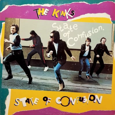 The Kinks - State Of Confusion (Arista, AL 9617) • LP • Hauppauge Pressing