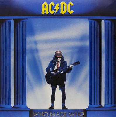 AC/DC - Who Made Who (Atlantic, 81650-1-E) • LP • Club Edition