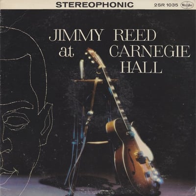 Jimmy Reed - Jimmy Reed At Carnegie Hall (Bluesway, BLX-6073-2) • 2xLP • Reissue