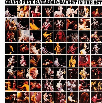 Grand Funk Railroad - Caught In The Act (Capitol Records, SABB-11445) • 2xLP • Jacksonville Pressing