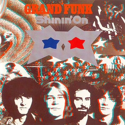 Grand Funk Railroad - Shinin' On (Capitol Records, SWAE-11278) • LP • Winchester pressing