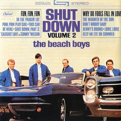 The Beach Boys - Shut Down Volume 2 (Capitol Records, ST 2027) • LP • Los Angeles Pressing