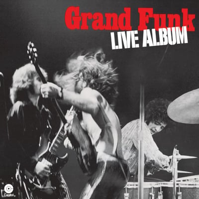 Grand Funk Railroad - Live Album (Capitol Records, SWBB 633) • 2xLP • Winchester Pressing, Gatefold