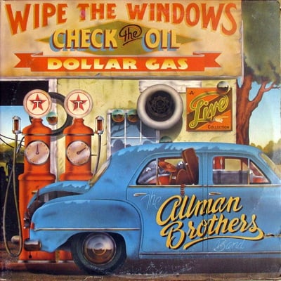 The Allman Brothers Band - Wipe The Windows, Check The Oil, Dollar Gas (Capricorn Records, 2CX0177) • 2xLP • Pitman Pressing