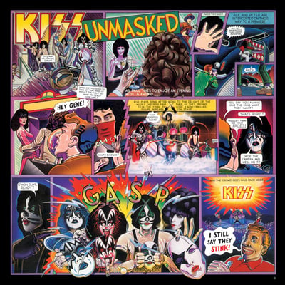 Kiss - Unmasked (Casablanca, NBLP 7225) • LP • 56