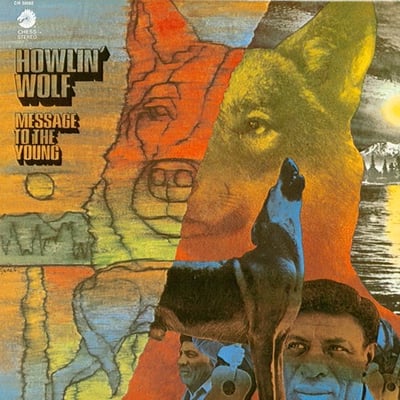 Howlin' Wolf - Message To The Young (Chess, Ch 50002) • LP • Promo