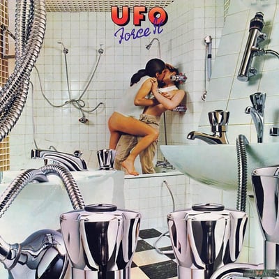 UFO - Force It (Chrysalis, CHR 1074) • LP • Reissue