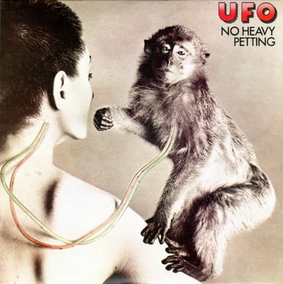 UFO - No Heavy Petting (Chrysalis, CHR 1103) • LP • Jacksonville pressing