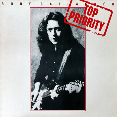Rory Gallagher - Top Priority (Chrysalis, CHR 1235) • LP • Santa Maria Pressing