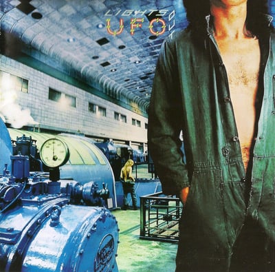 UFO - Lights Out (Chrysalis, CHR-1127) • LP • Club Edition