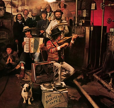 Bob Dylan & The Band - The Basement Tapes (Columbia, C2 33682) • 2xLP • Terre Haute Pressing, Auto-coupled