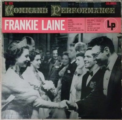 Frankie Laine - Command Performance (Columbia, CL 625) • LP
