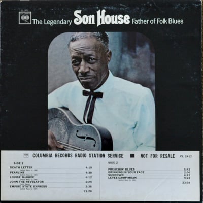 Son House - Father Of Folk Blues (Columbia, CS 9217) • LP • Reissue