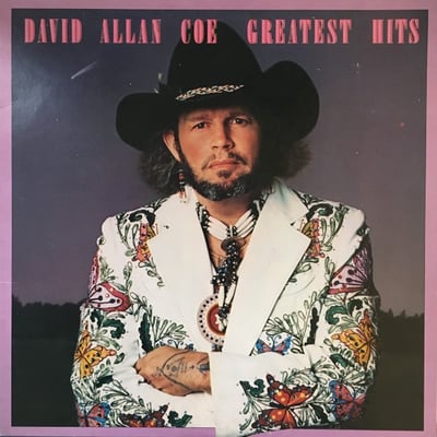 David Allan Coe - Greatest Hits (Columbia, PC 35627) • LP
