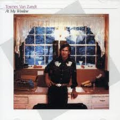 Townes Van Zandt - At My Window (Craft Recordings, CR00576) • LP • Blue • Record Store Day, Reissue