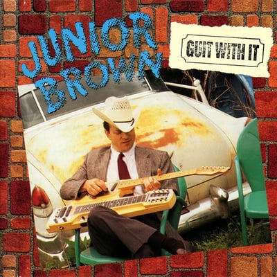 Junior Brown - Guit With It (Curb Records, D-177622) • LP • Reissue