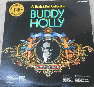 Buddy Holly - A Rock & Roll Collection (Decca, DXSE7-207) • 2xLP