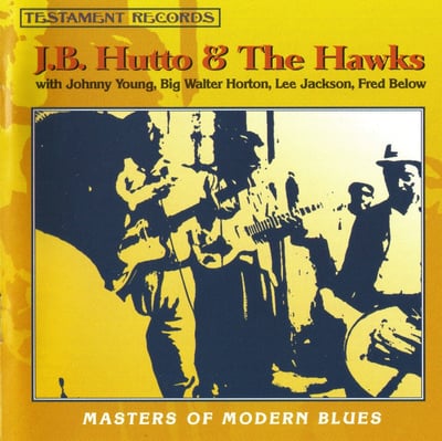 J.B. Hutto & The Hawks - Slidewinder (Delmark Records, DS-636) • LP